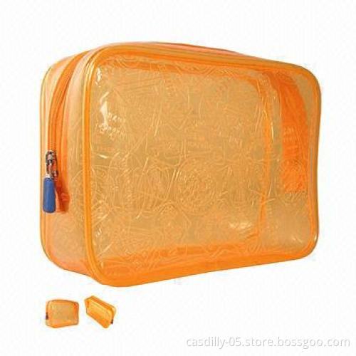 Cosmetic Bag, Made of PVC Material